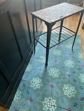 54 X Hand Made Cement Tiles Encaustic Moroccan Blue/Grey/Green 3 X Box