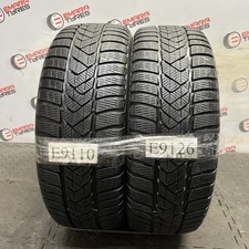 2x 205 50 R17 93H M+S, PIRELLI SOTTOZERO3, Tread 5.3/5.0mm (E9126) Tested