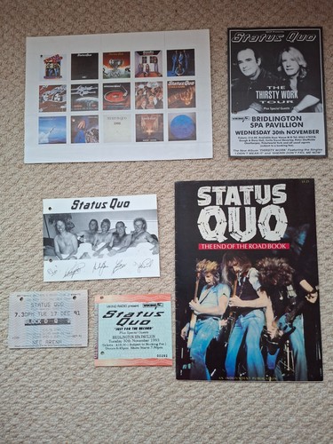 Status quo the end - status,