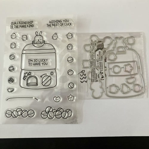 Gumball vending machine stamp - vending,