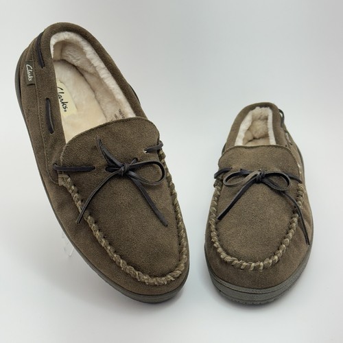 New clarks tan leather upper - new,