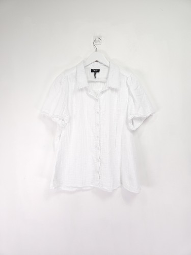 Blouse size 18 - blouse, white