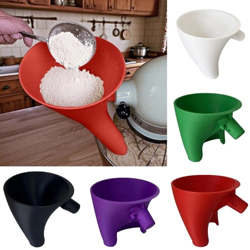 Flour funnel for kitchen - funnel, aid