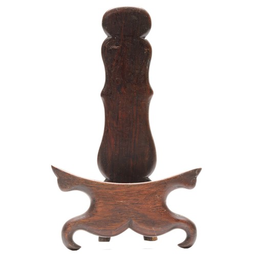 Chinese carved wood - carved, stand