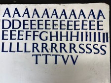 Old Shop Fitting Lettering
