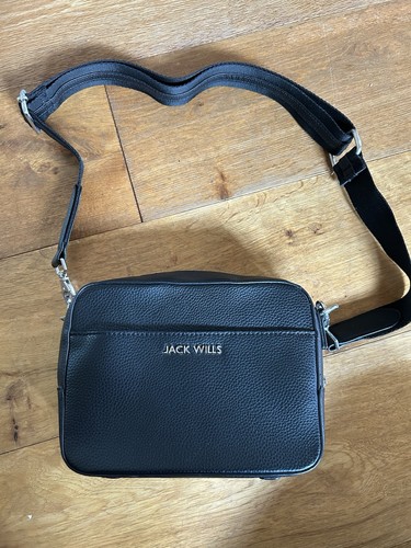 Jack wills black shoulder bag - wills,