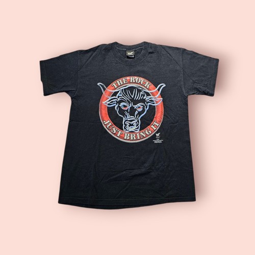 Vintage wwf the rock - wwf, shirt