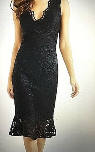 Lipsy london black lace - lipsy,