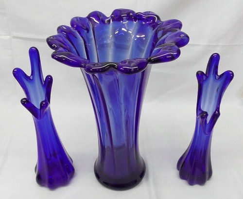 Vintage murano five - murano, fingered
