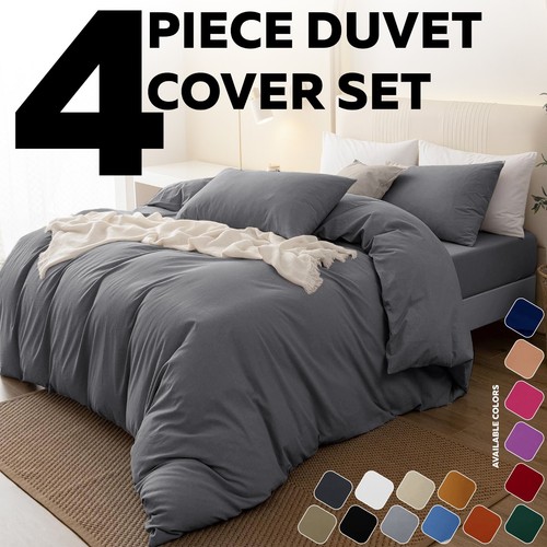Piece duvet quilt cover set - duvet,