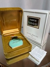 Jean Patou 1000 extrait 7 ml. Vintage 1970s. Sealed green bottle.