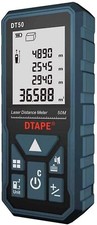 Laser Distance Meter 50M/165ft，Handle Digital IP54 Shockproof  Laser Measure UK