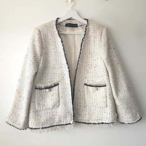 Zara ivory boucle - zara,
