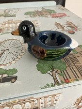 Duck Egg Cup Ceramic Vintage Unmarked