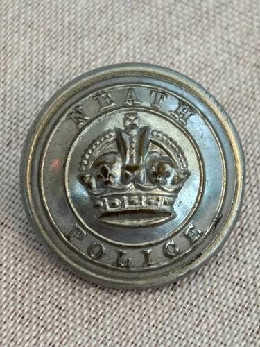 Obsolete police button neath - obsolete, button,