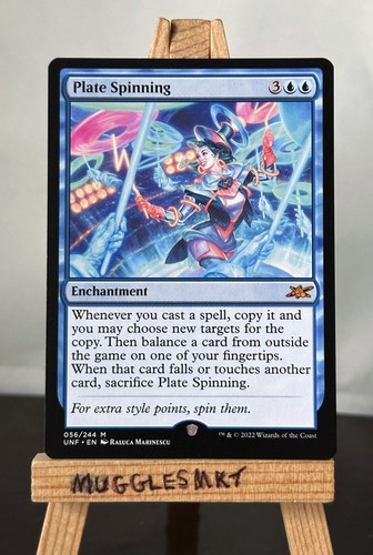 Plate spinning mtg unfinity - spinning,