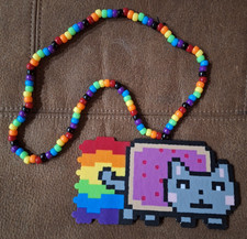 Kandi Perler Beads NYAN CAT