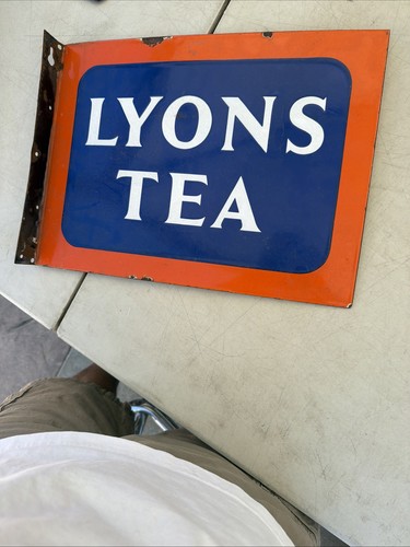 Lyons tea double - tea, sign
