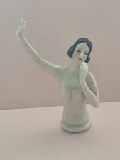 Beautiful 1920's Art Deco Style ~ Beautiful Dancing Lady ~ Half Pin Cushion Doll