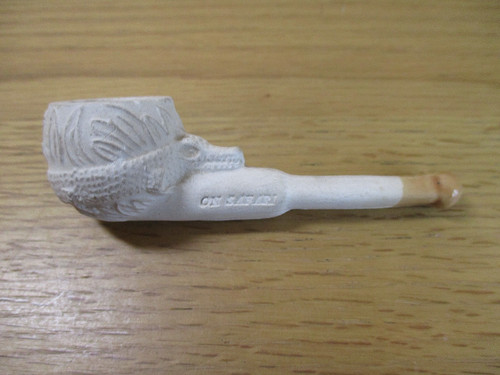 Vintage clay pipe - vintage, safari