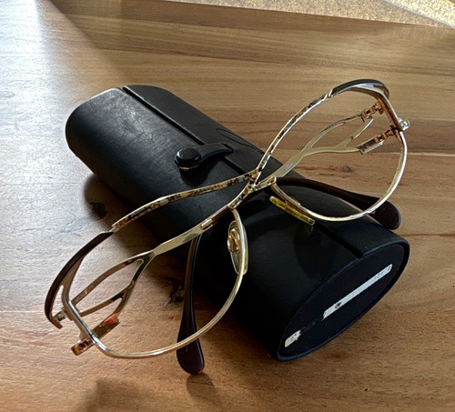 Cazal glasses full rim metal