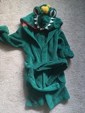 Joules Dressing Gown Dinosaur Dragon 3-4 Years 4 Years