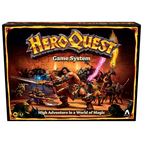 Heroquest board game system - heroquest,