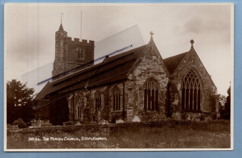 Postcard parish church - rp,