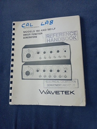 Wavetek model 180 180lf - wavetek,