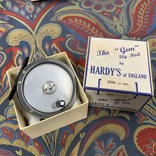 vintage hardy Hardy’s alnwick GEM 3.25" trout fly fishing reel And Original box