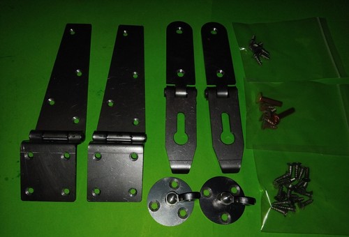Full hinge hasp catch hardware - hinge,