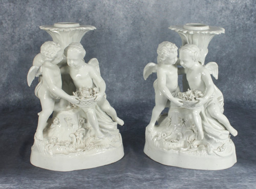 Rare antique doubled - doubled, meissen