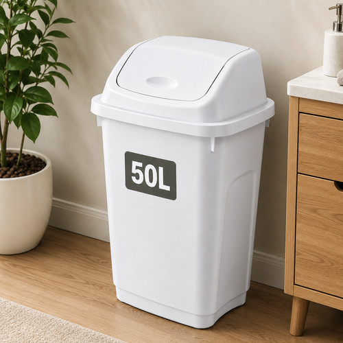 Plastic swing bin - swing,