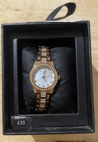 Womens infinite rose - womens, gold