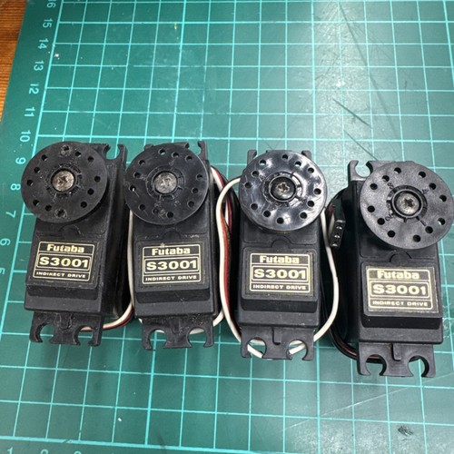 Four futaba s3001 servos - four, for