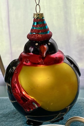 Large round glass fat - round,