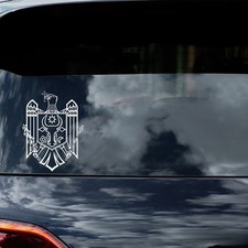 Moldova Coat Of Arm Van Truck