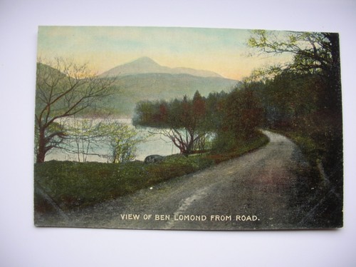 Loch lomond postcard - -, ben