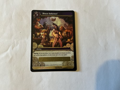 Disco inferno wow tcg - disco, loot