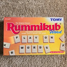 RUMMIKUB WORD Board Game -TOMY