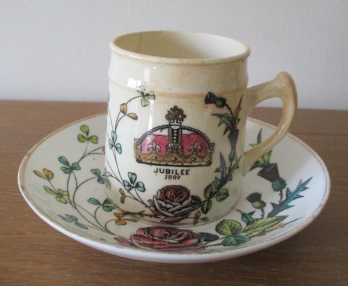 Antique cup and saucer tea - antique,