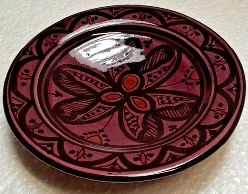 Moroccan handmade plate - handmade,