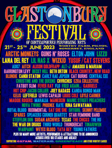 Glastonbury festival 2023 - glastonbury,