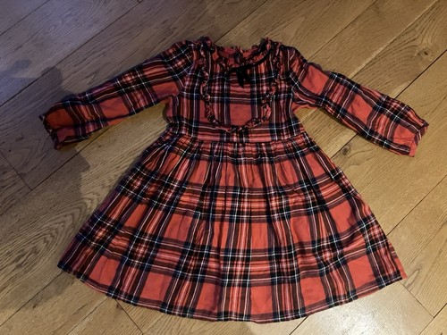 Next tartan girls dress - tartan,