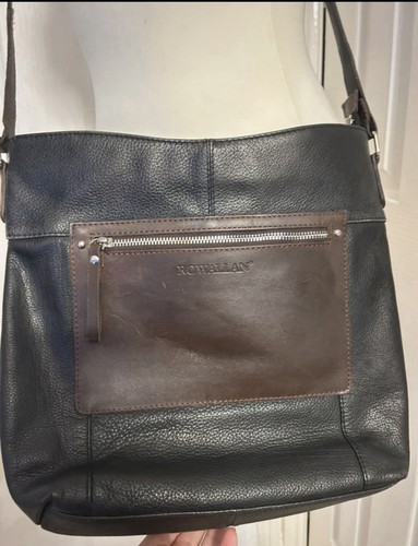 Rowallan brown leather bag - rowallan,