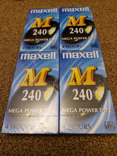 Maxwell e240 vhs - video, tapes