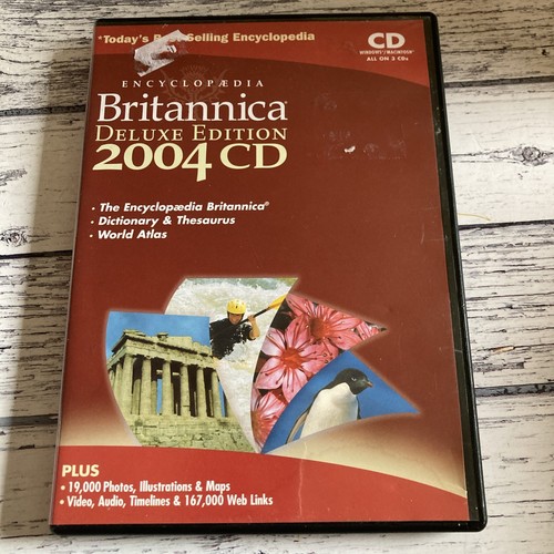 Encyclopedia britannica 2004 - encyclopedia,