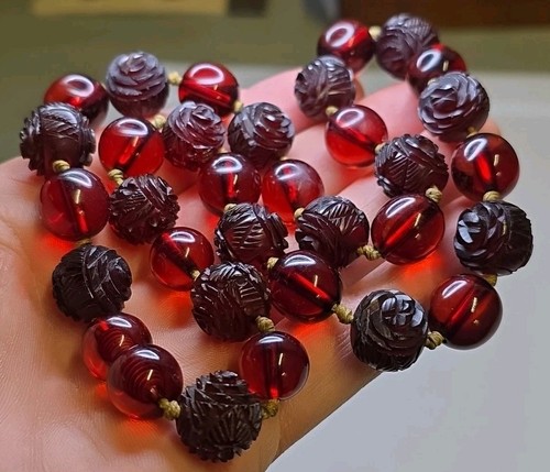 Antique cherry amber - antique, bakelite