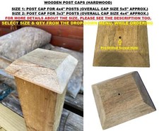 Fence post caps for - fence, 4x4”