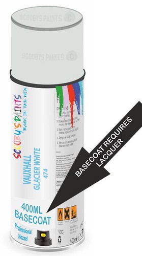 Basecoat aerosol for vauxhall - aerosol,